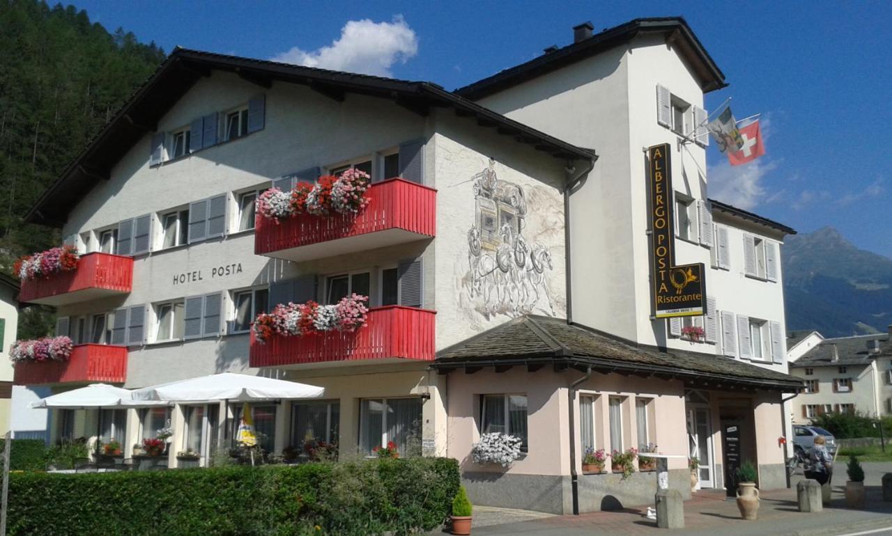 Hotel Posta Поскьяво Экстерьер фото